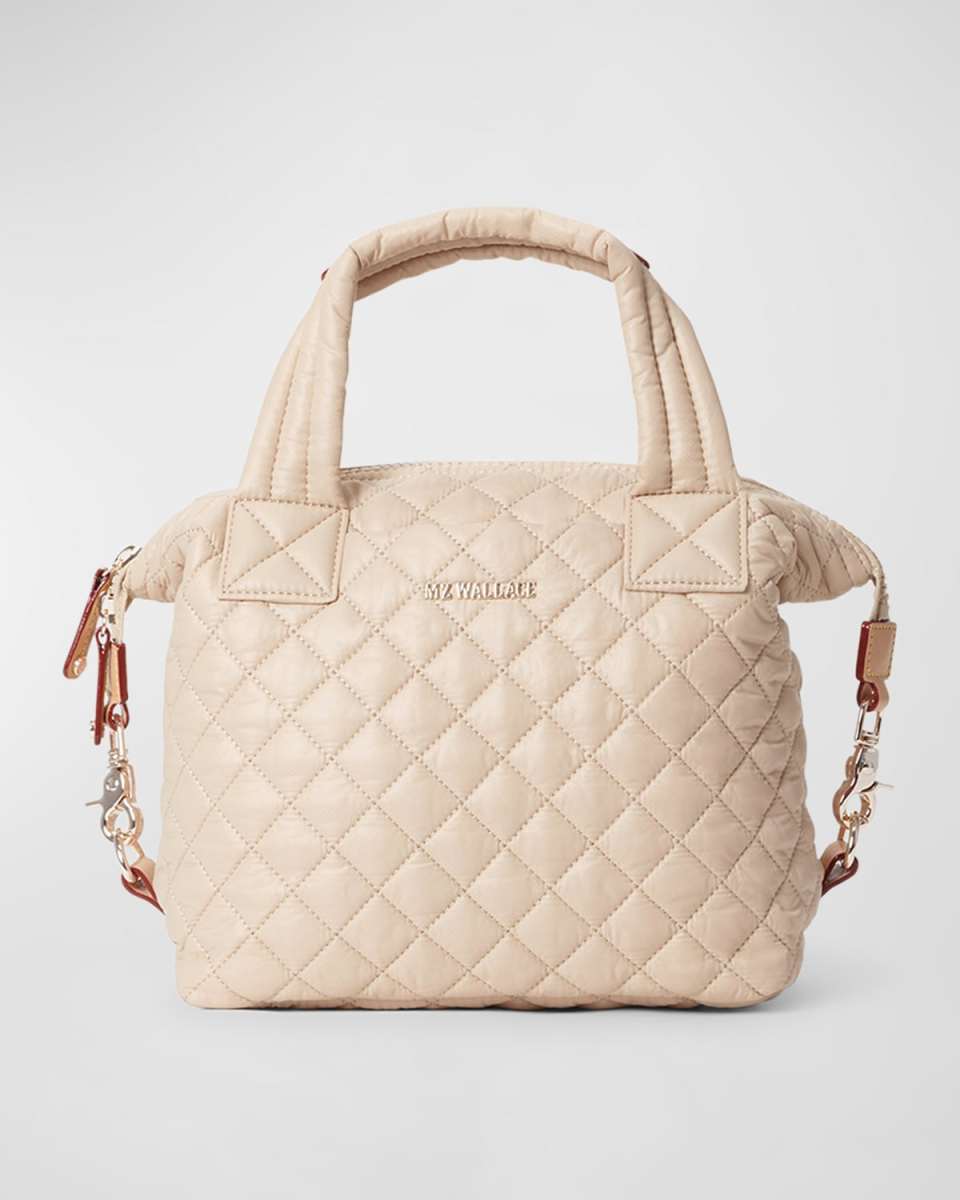 Sutton Deluxe Small Quilted Nylon Crossbody Bag